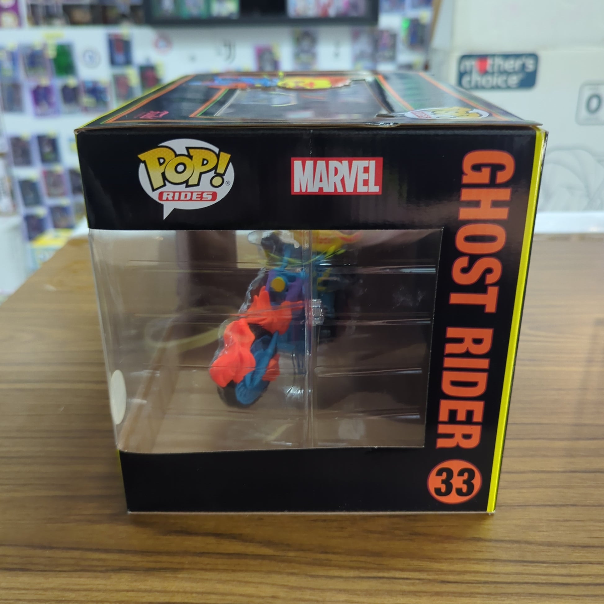 Funko Pop! Rides Marvel Ghost Rider #33 Black Light Funko Shop Exclusive FRENLY BRICKS - Open 7 Days