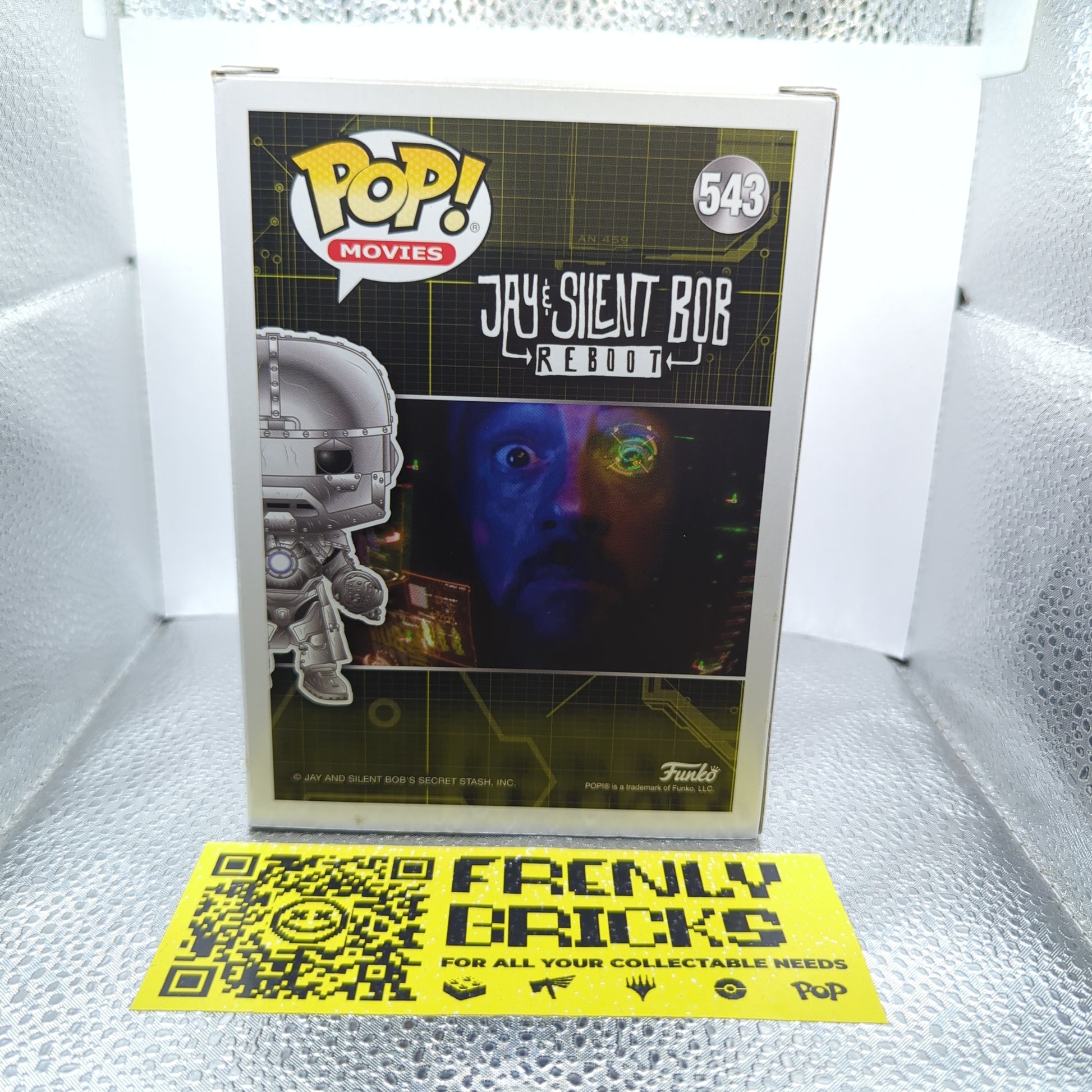 Funko Pop Movies IRON BOB #543 Jay & Silent Bob Reboot 2020 SC Exclusive FRENLY BRICKS - Open 7 Days