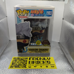 Funko Pop Vinyl - Kakashi (Raikiri) #1103 Naruto Shippuden - Figurine FRENLY BRICKS - Open 7 Days