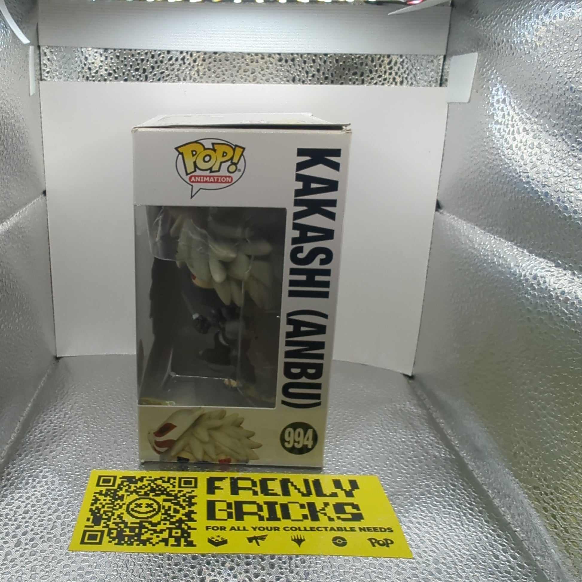 FUNKO POP NARUTO SHIPPUDEN ANBU KAKASHI #994 EXCLUSIVE VINYL FIGURE FRENLY BRICKS - Open 7 Days