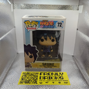 Naruto Shippuden Sasuke #72 Funko Pop Vinyl Figure FRENLY BRICKS - Open 7 Days