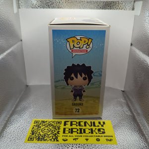 Naruto Shippuden Sasuke #72 Funko Pop Vinyl Figure FRENLY BRICKS - Open 7 Days