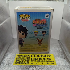 Naruto Shippuden Sasuke #72 Funko Pop Vinyl Figure FRENLY BRICKS - Open 7 Days