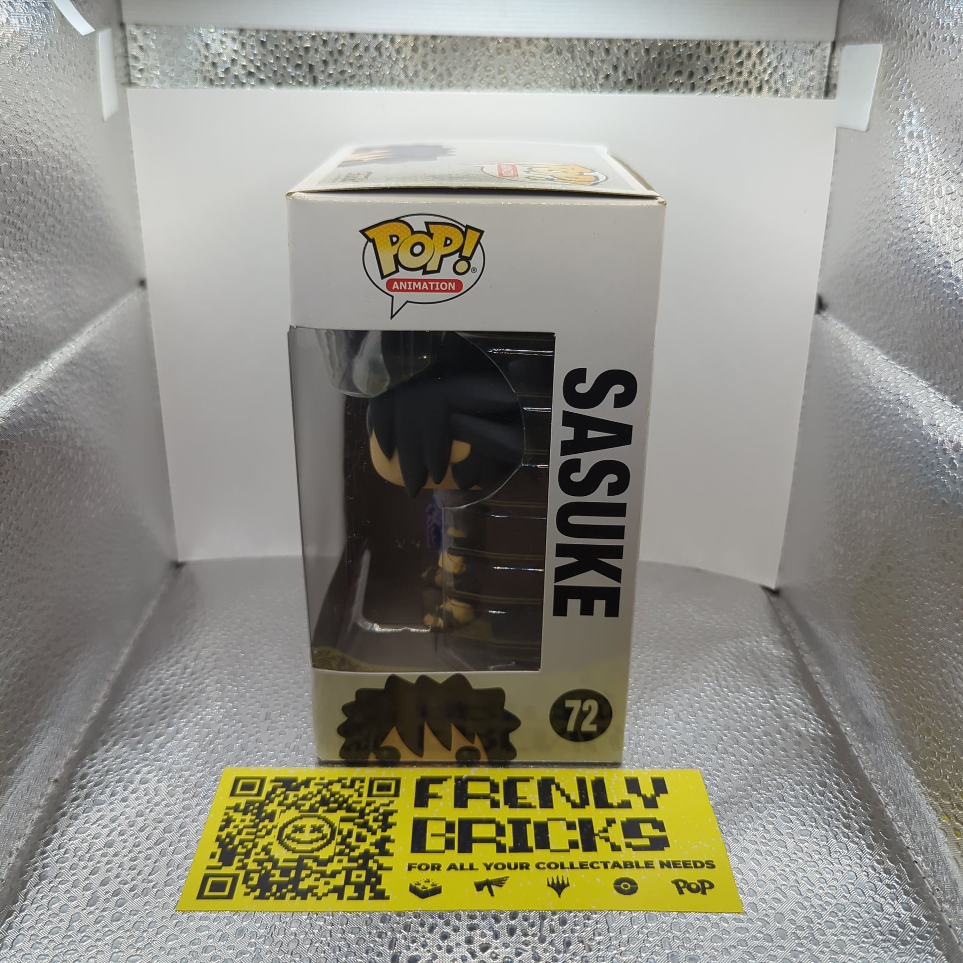 Naruto Shippuden Sasuke #72 Funko Pop Vinyl Figure FRENLY BRICKS - Open 7 Days