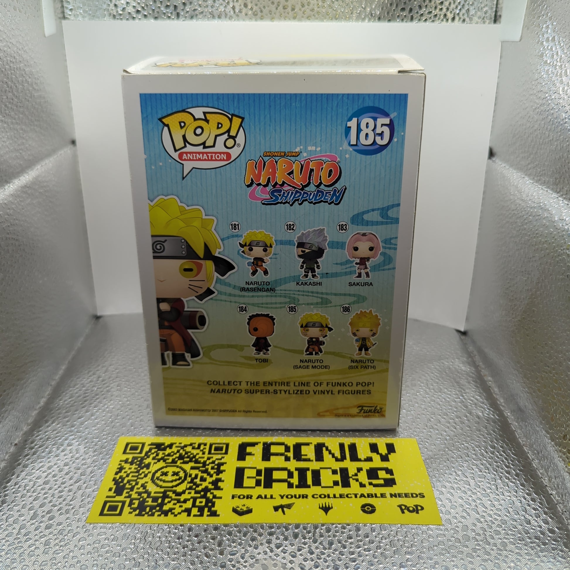 Naruto Shippuden - Naruto SAGE MODE Funko Pop! Vinyl Figure #185 FRENLY BRICKS - Open 7 Days