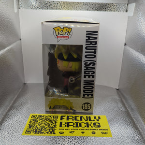 Naruto Shippuden - Naruto SAGE MODE Funko Pop! Vinyl Figure #185 FRENLY BRICKS - Open 7 Days