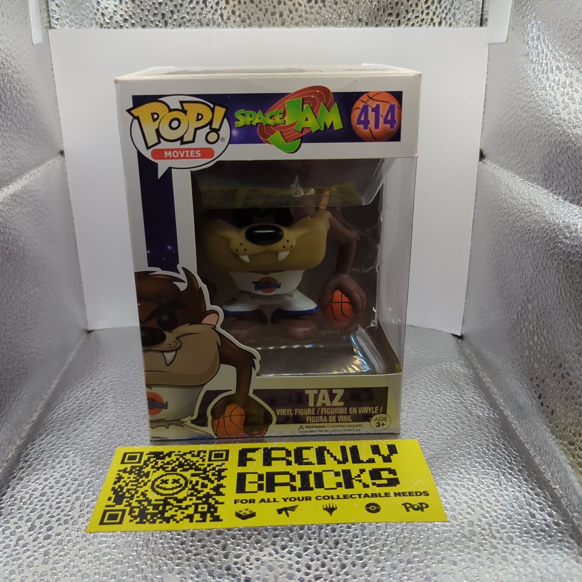 Funko Pop Vinyl Space Jam 414 Taz Pop Movies FRENLY BRICKS - Open 7 Days