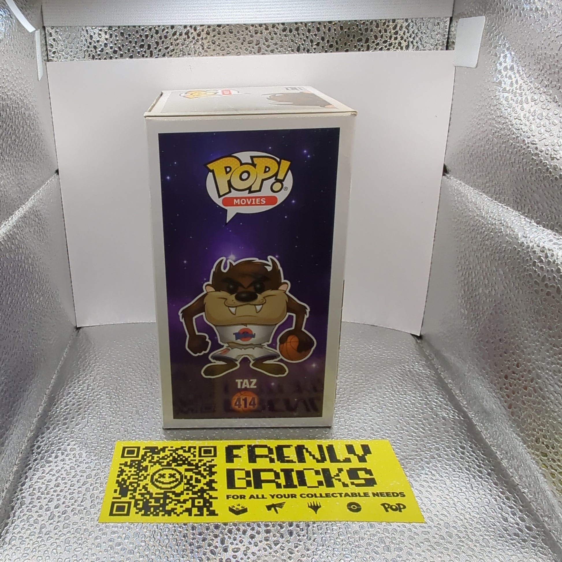 Funko Pop Vinyl Space Jam 414 Taz Pop Movies FRENLY BRICKS - Open 7 Days