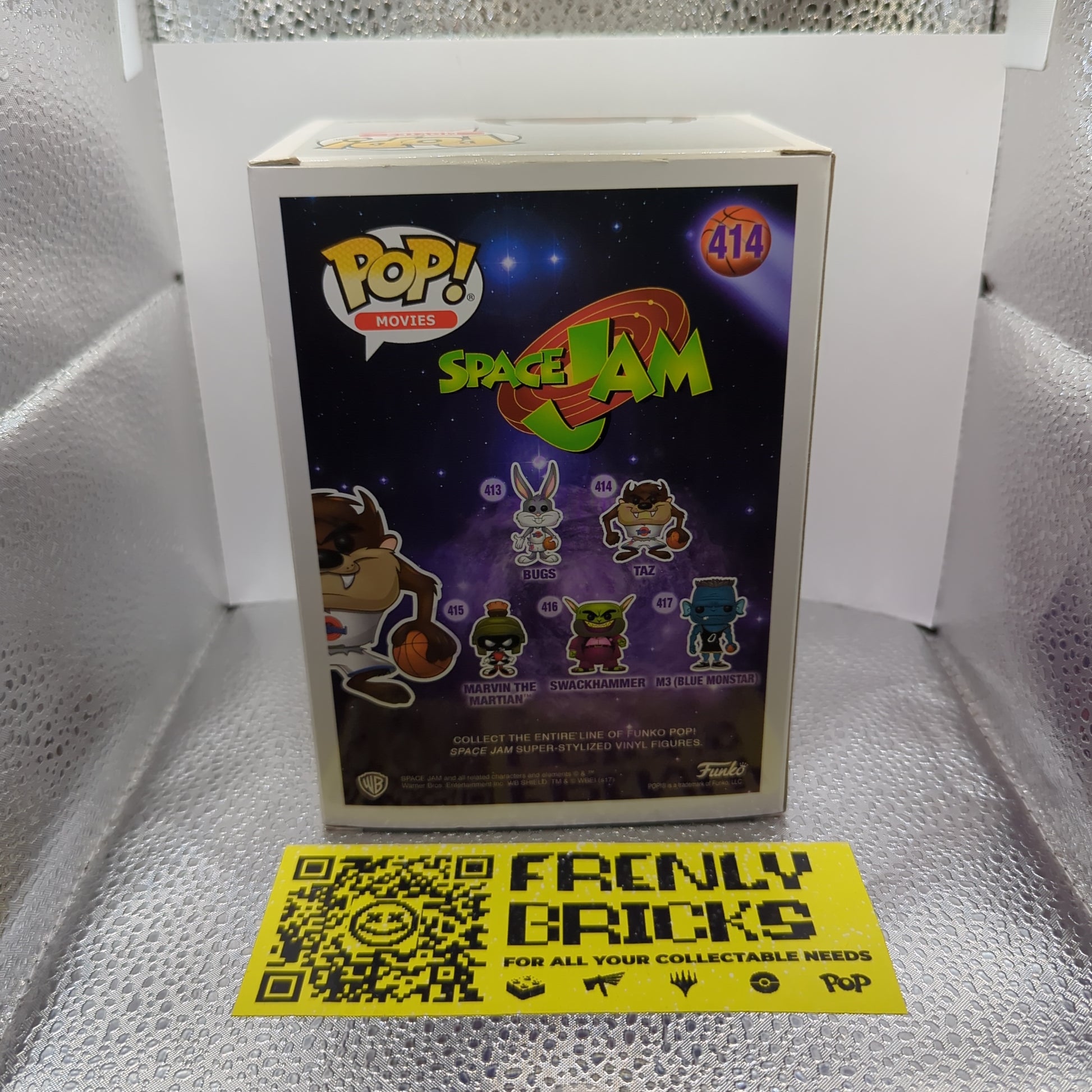 Funko Pop Vinyl Space Jam 414 Taz Pop Movies FRENLY BRICKS - Open 7 Days