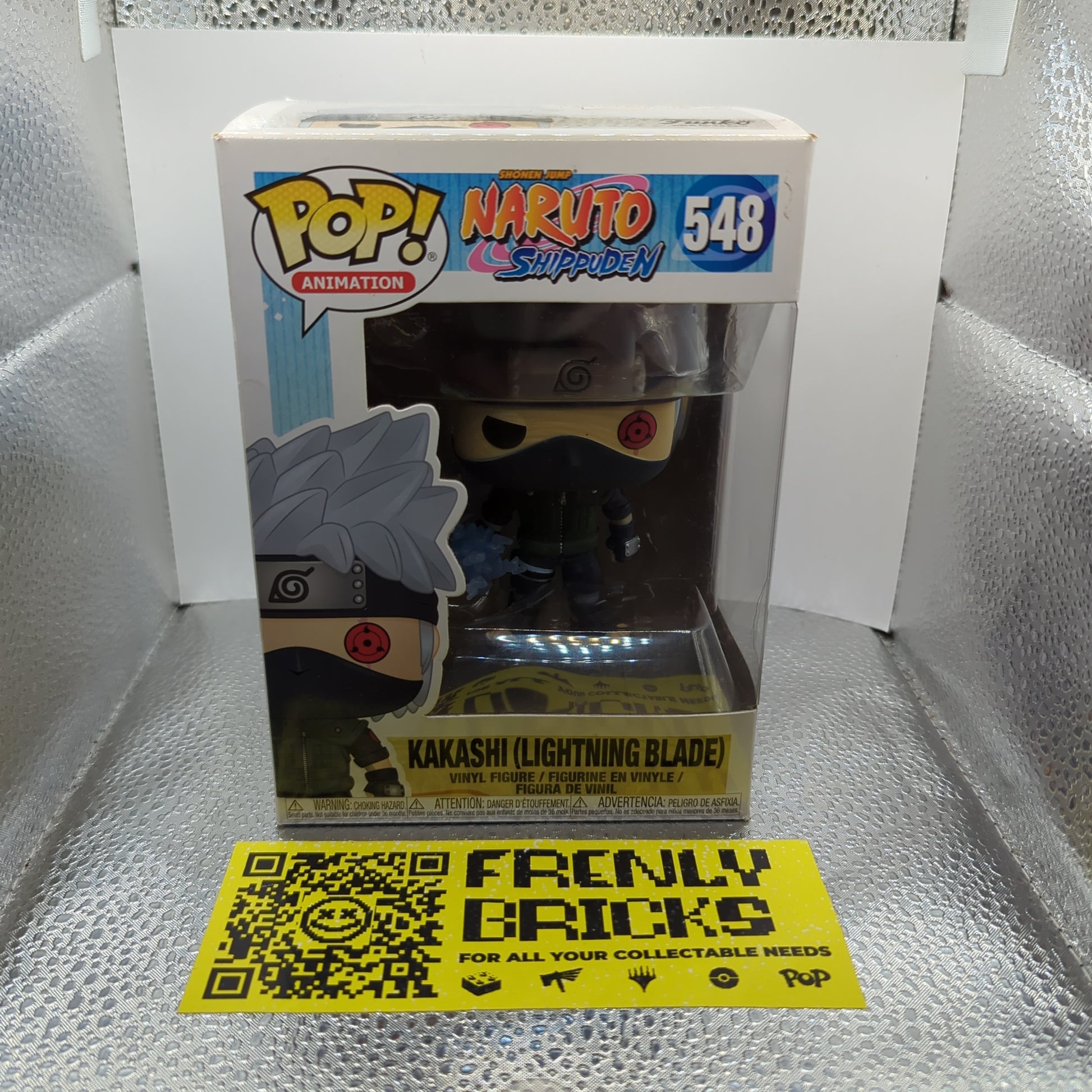 Funko Pop Vinyl - Kakashi (Lightning Blade) #548 Naruto Shippuden - Figurine FRENLY BRICKS - Open 7 Days