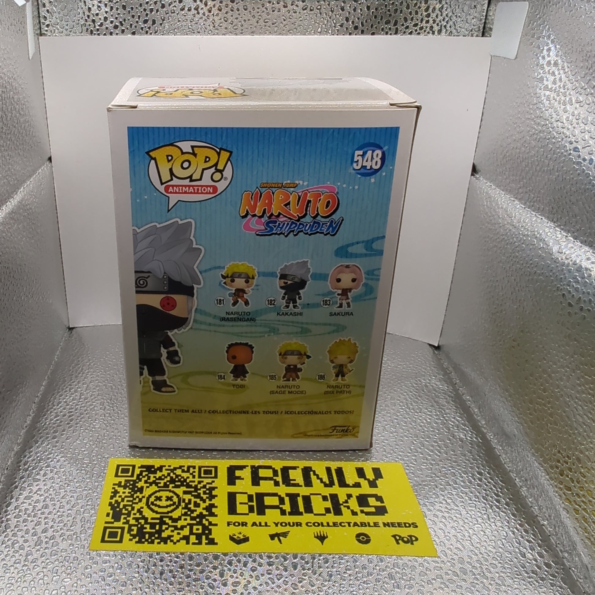 Funko Pop Vinyl - Kakashi (Lightning Blade) #548 Naruto Shippuden - Figurine FRENLY BRICKS - Open 7 Days