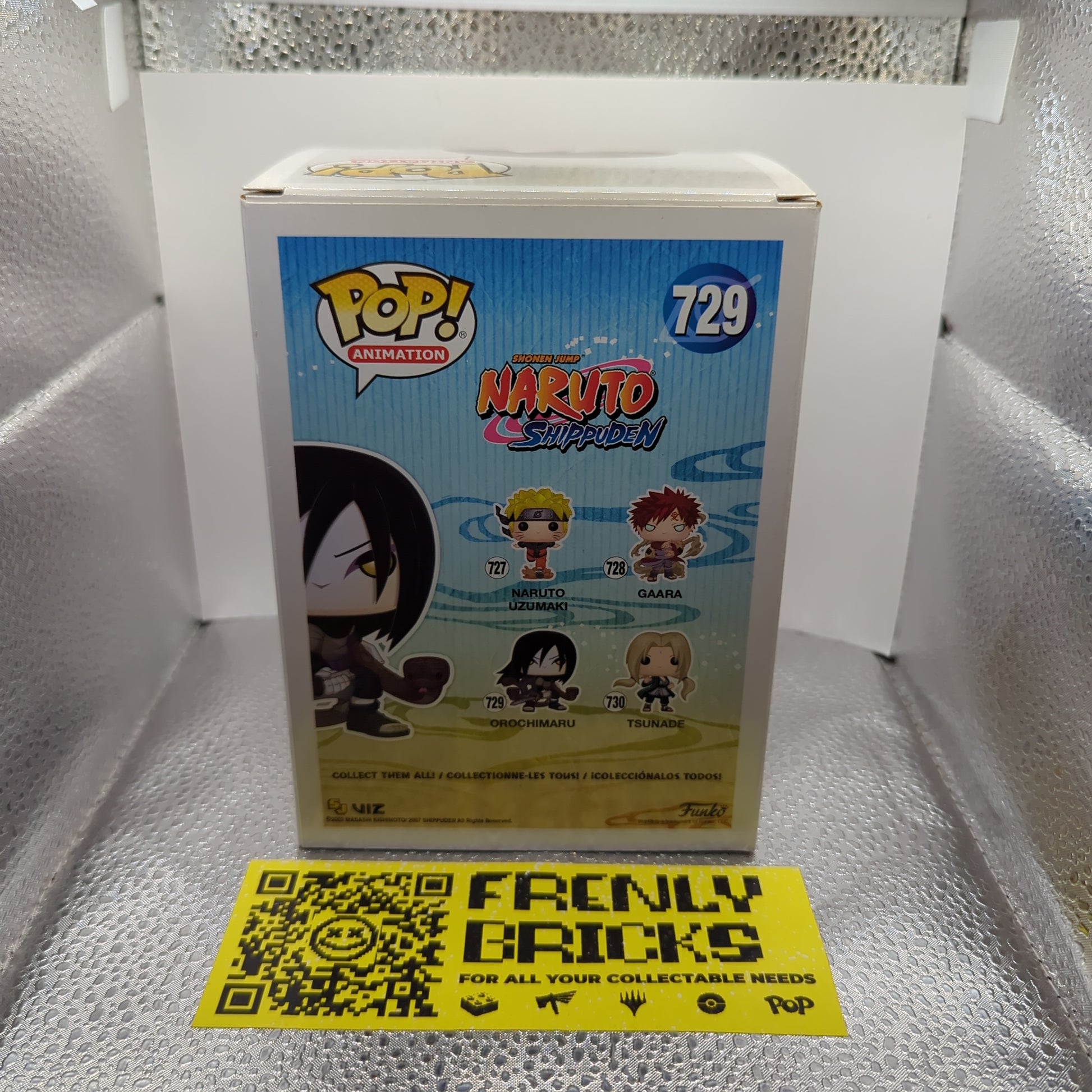 Funko Pop! ~ Naruto: Shippuden - Orochimaru Pop! Vinyl Figure #729 FRENLY BRICKS - Open 7 Days