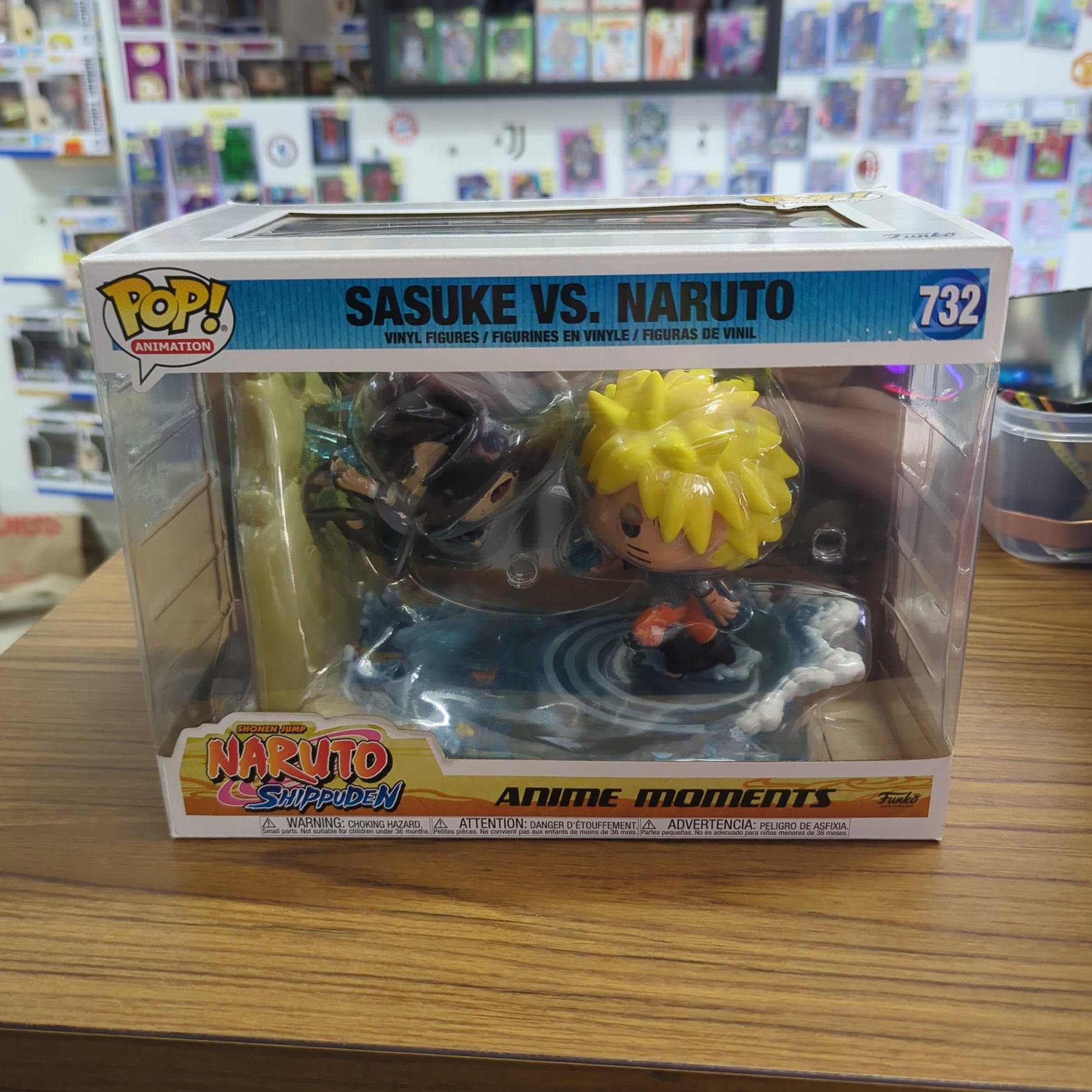 Funko Pop! Moments: Naruto Shippuden - Naruto vs. Sasuke Special Edition 732 FRENLY BRICKS - Open 7 Days