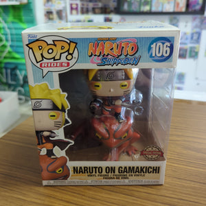 Naruto Shippuden: Naruto Sage Mode on Gamakichi Exclusive Pop! Vinyl #106 FRENLY BRICKS - Open 7 Days