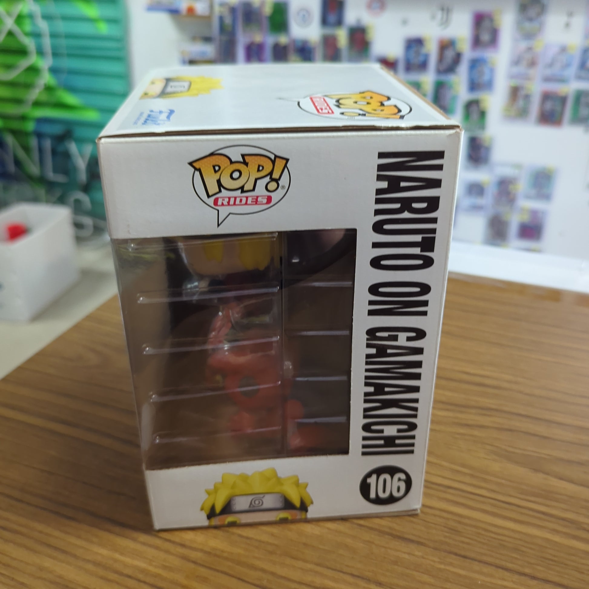 Naruto Shippuden: Naruto Sage Mode on Gamakichi Exclusive Pop! Vinyl #106 FRENLY BRICKS - Open 7 Days