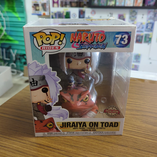 Naruto Shippuden - Jiraiya on Toad #73 6" Funko Pop Vinyl Figure Special edition FRENLY BRICKS - Open 7 Days