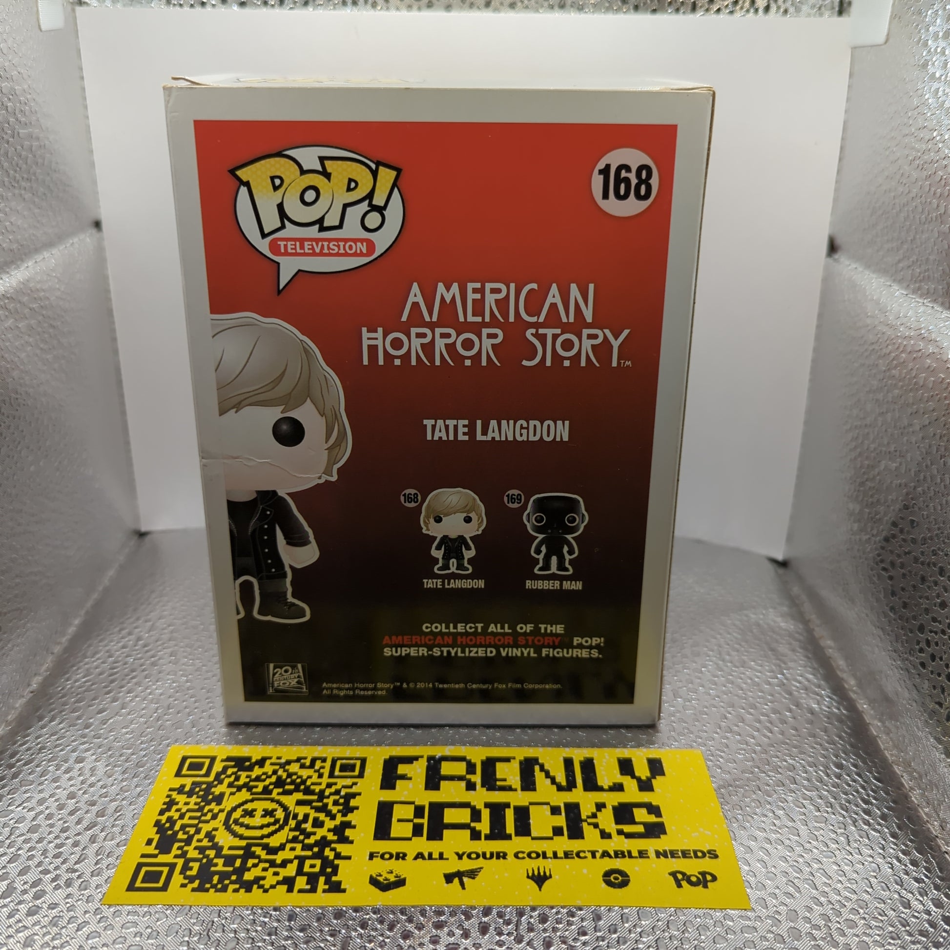 Funko POP! Television American Horror Story Tate Langdon #168 FRENLY BRICKS - Open 7 Days