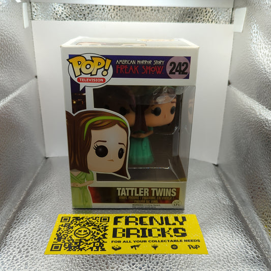 FUNKO POP TELEVISION AMERICAN HORROR STORY #242 TATTLER TWINS VINYL FIGURE FRENLY BRICKS - Open 7 Days