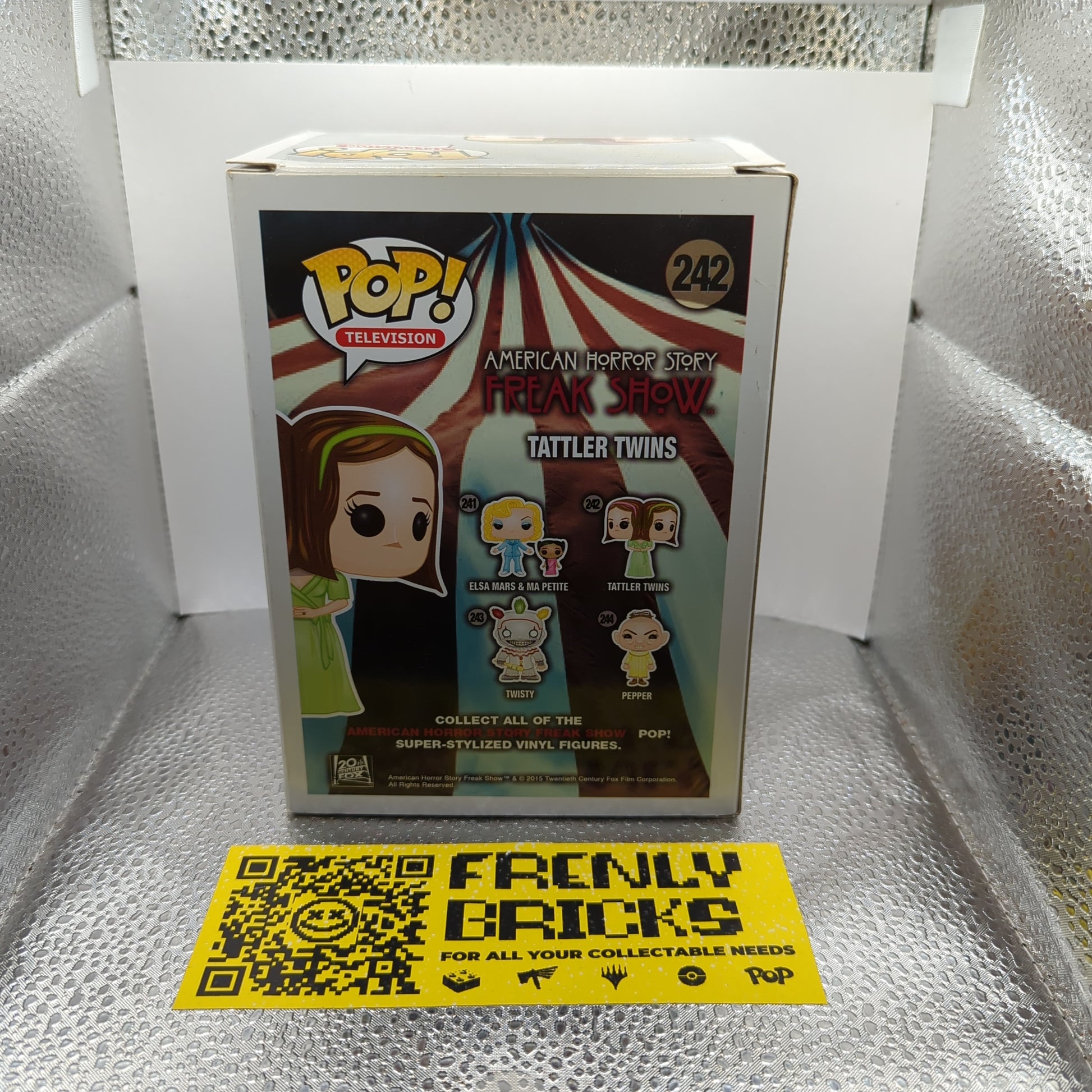 FUNKO POP TELEVISION AMERICAN HORROR STORY #242 TATTLER TWINS VINYL FIGURE FRENLY BRICKS - Open 7 Days