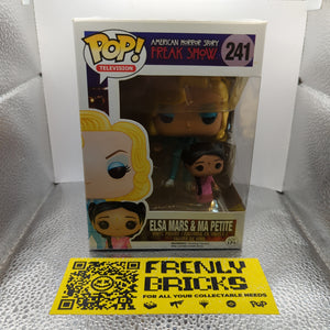 Funko Pop American Horror Story Elsa Mars and Ma Petite #241 FRENLY BRICKS - Open 7 Days