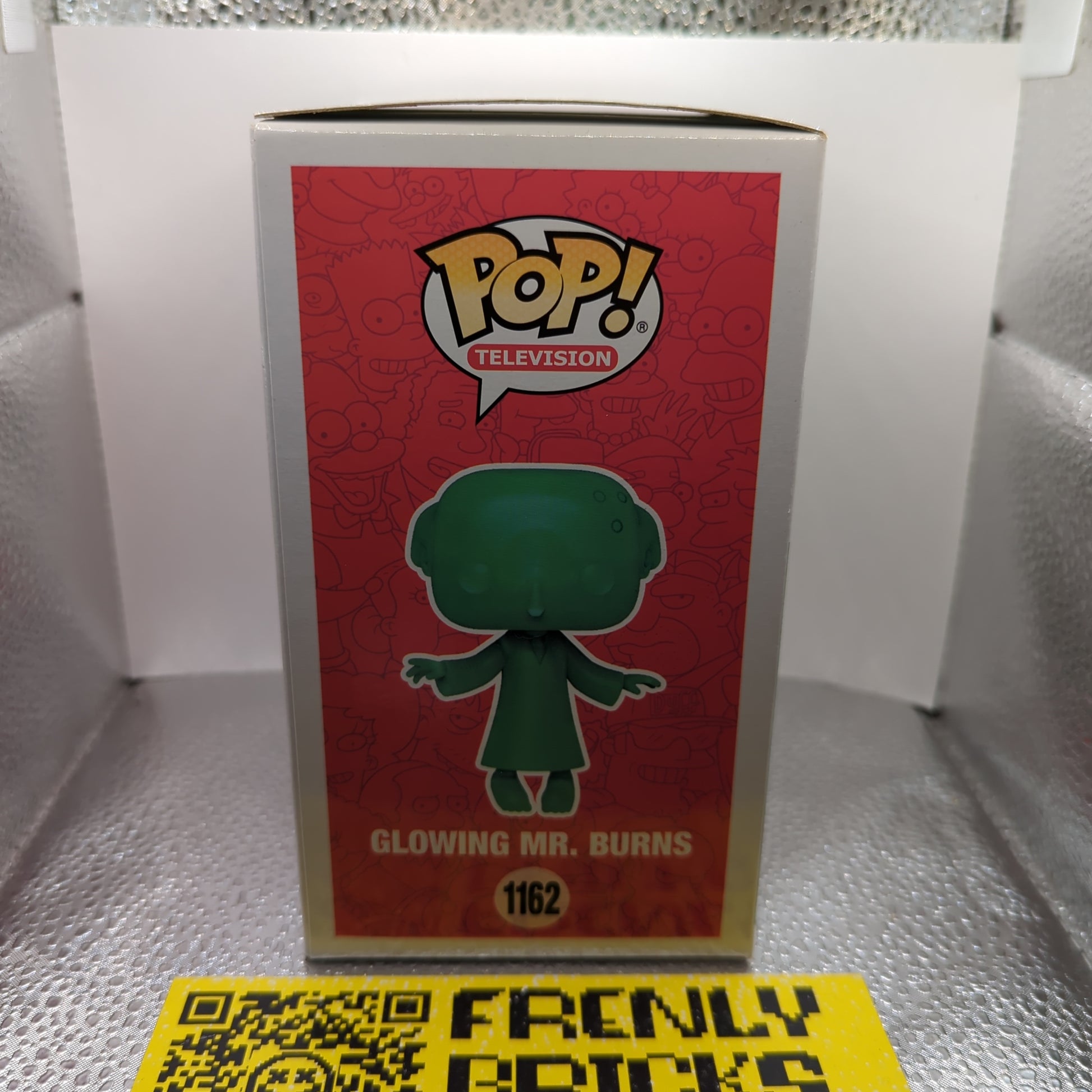 Funko The Simpsons Glowing Mr. Burns 1162 GITD Chase  Pop Figure FRENLY BRICKS - Open 7 Days