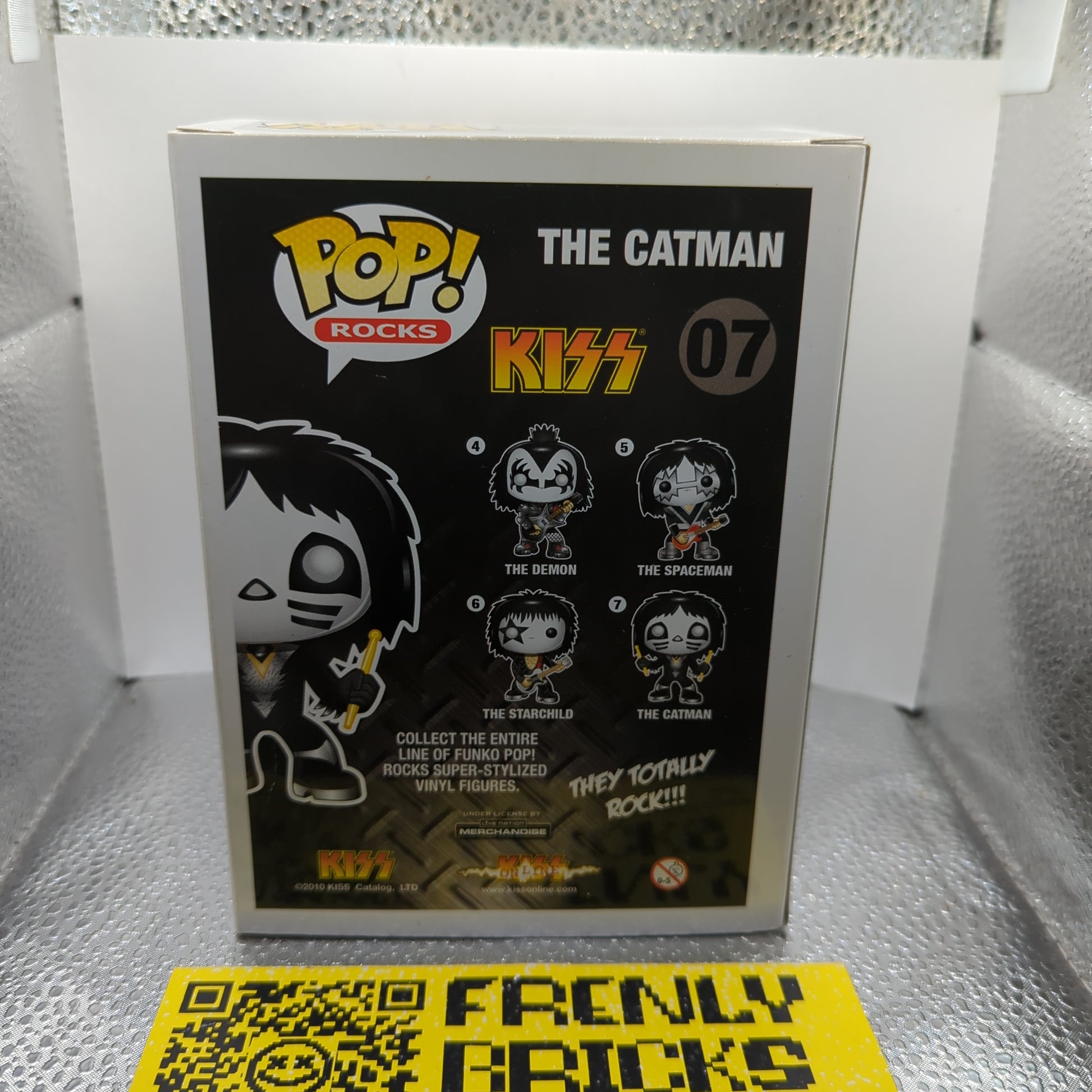 Funko Pop! Rocks KISS The Catman #07 MIB Figure FRENLY BRICKS - Open 7 Days