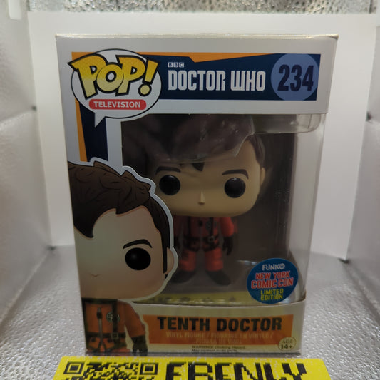 Tenth Doctor 234 Pop - BBC Doctor Who Funko Pop! Vinyl 2015- NY Comic Convention FRENLY BRICKS - Open 7 Days