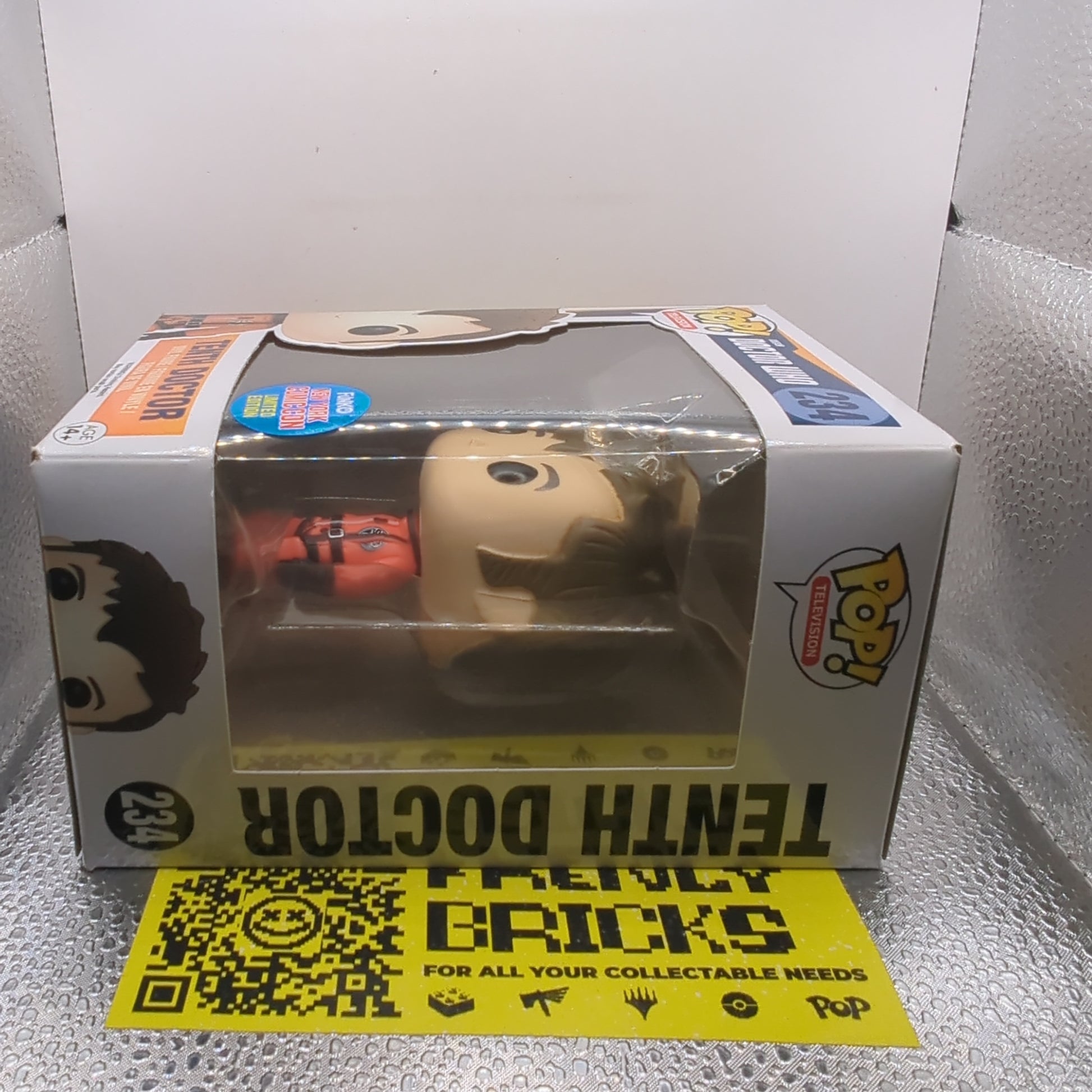 Tenth Doctor 234 Pop - BBC Doctor Who Funko Pop! Vinyl 2015- NY Comic Convention FRENLY BRICKS - Open 7 Days