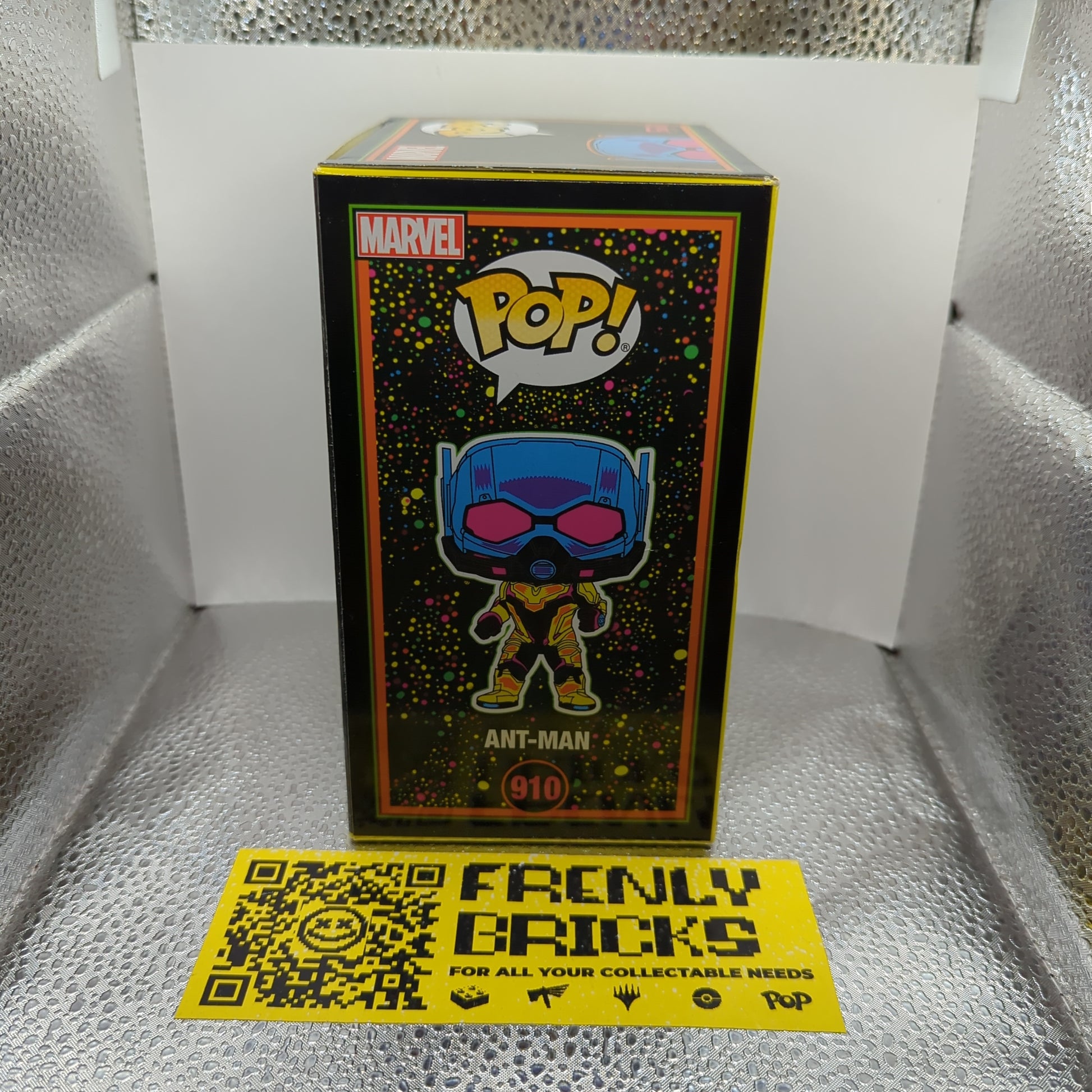 Ant-Man Funko Pop! Vinyl Blacklight #910 Avengers FRENLY BRICKS - Open 7 Days