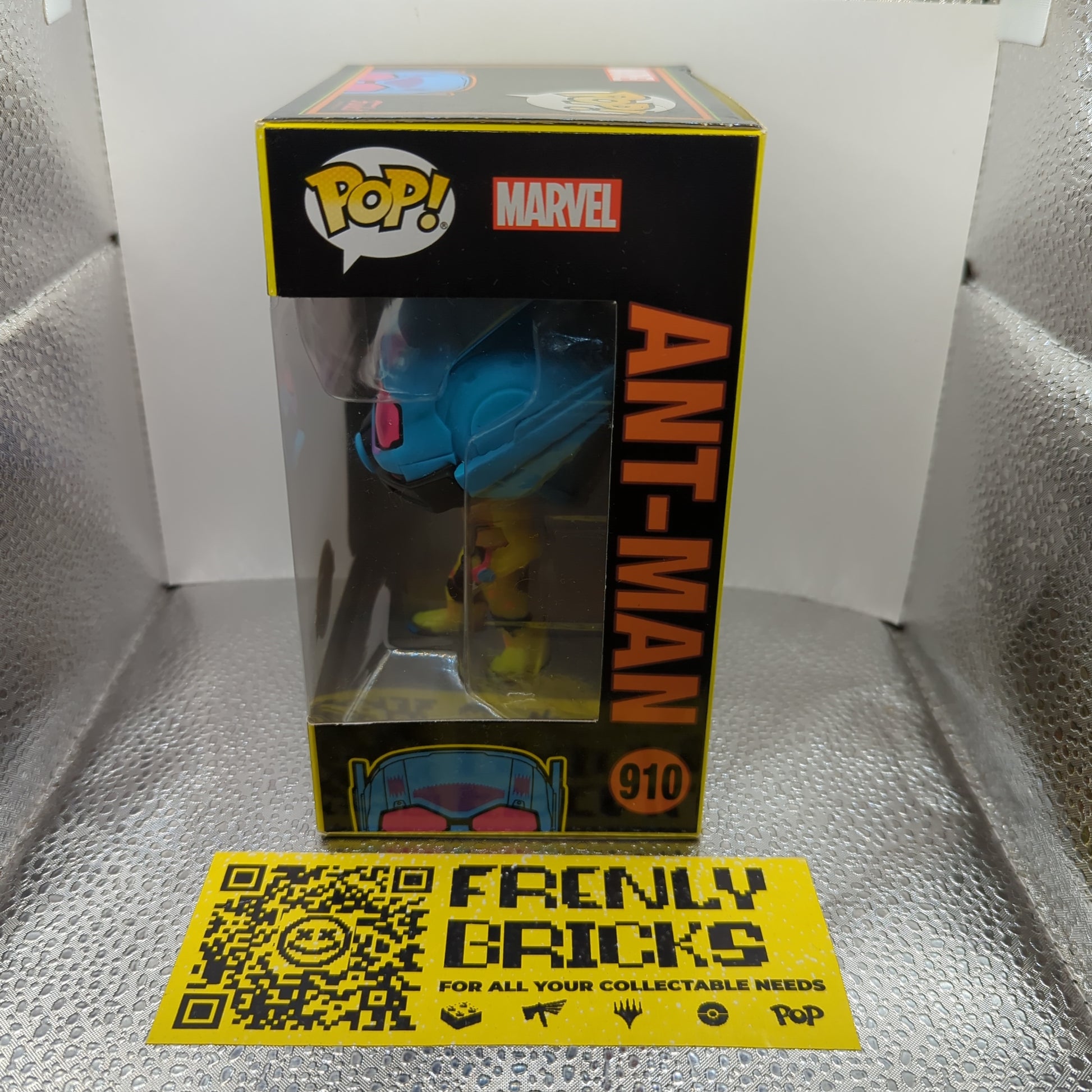 Ant-Man Funko Pop! Vinyl Blacklight #910 Avengers FRENLY BRICKS - Open 7 Days