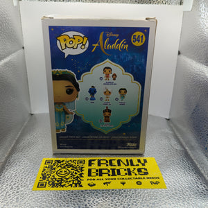 Disney Princess Jasmine Funko Pop #541 Diamond Collection Popcultcha Exclusive FRENLY BRICKS - Open 7 Days