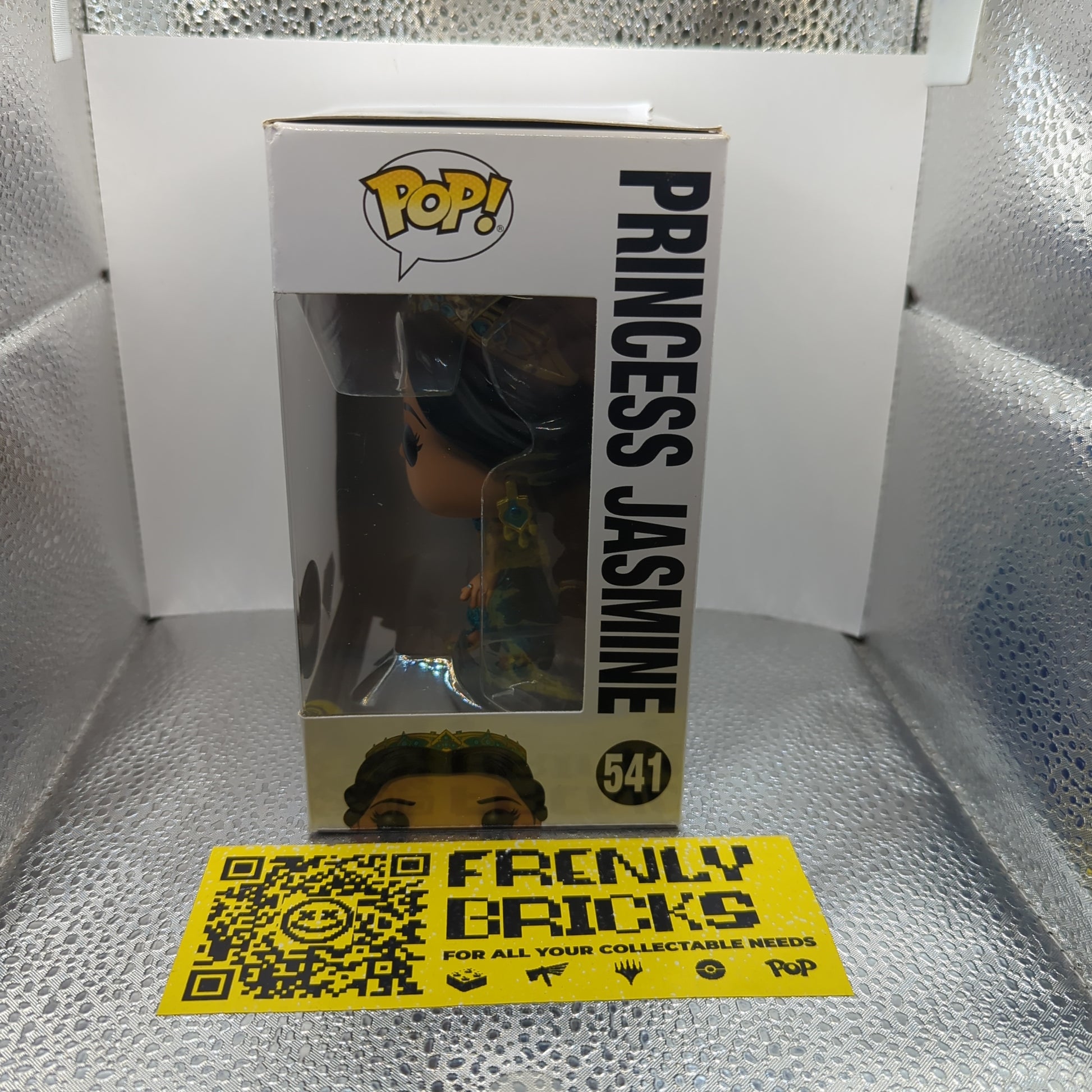 Disney Princess Jasmine Funko Pop #541 Diamond Collection Popcultcha Exclusive FRENLY BRICKS - Open 7 Days