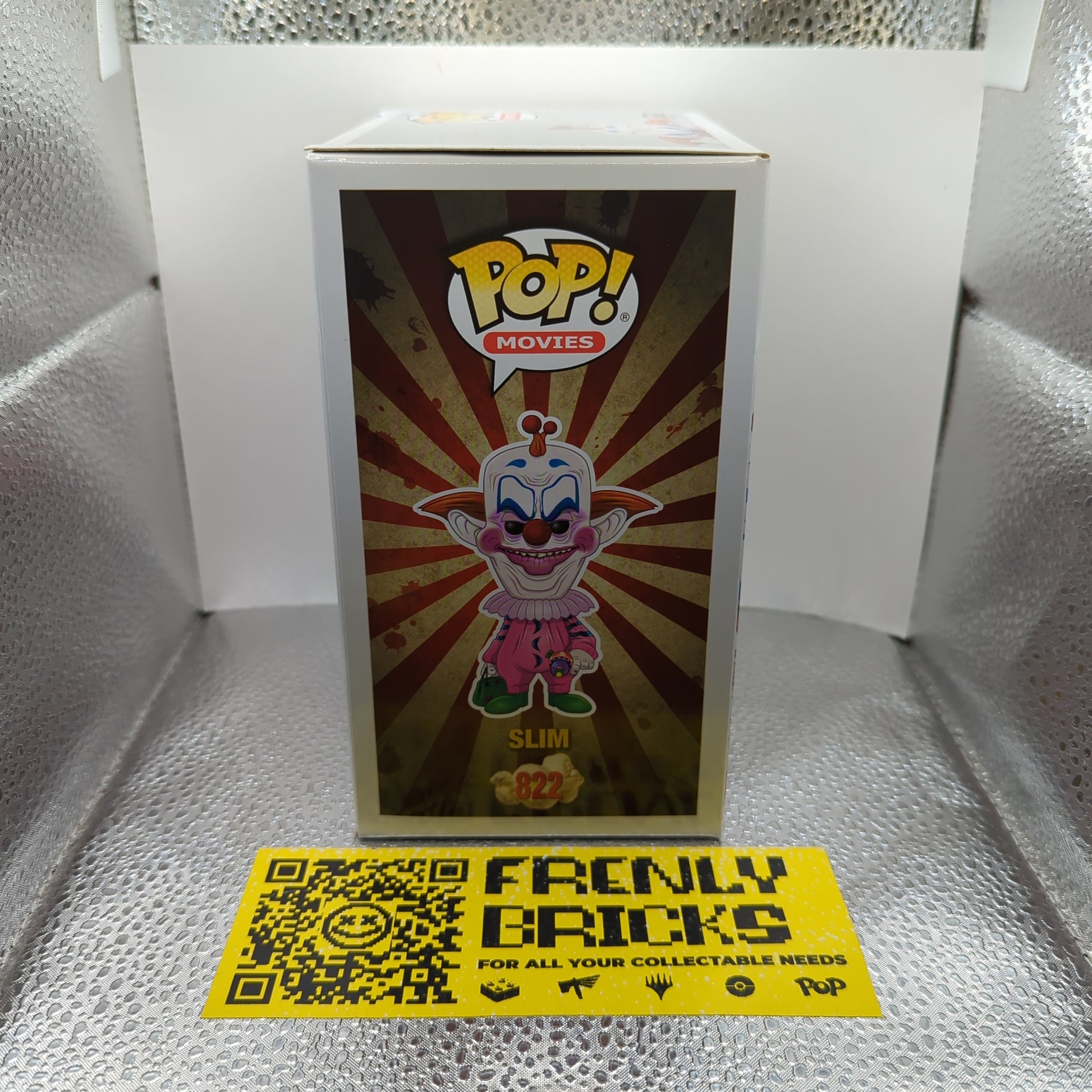 Movies Funko Pop - Slim - Killer Klowns - NYCC - No. 822 FRENLY BRICKS - Open 7 Days