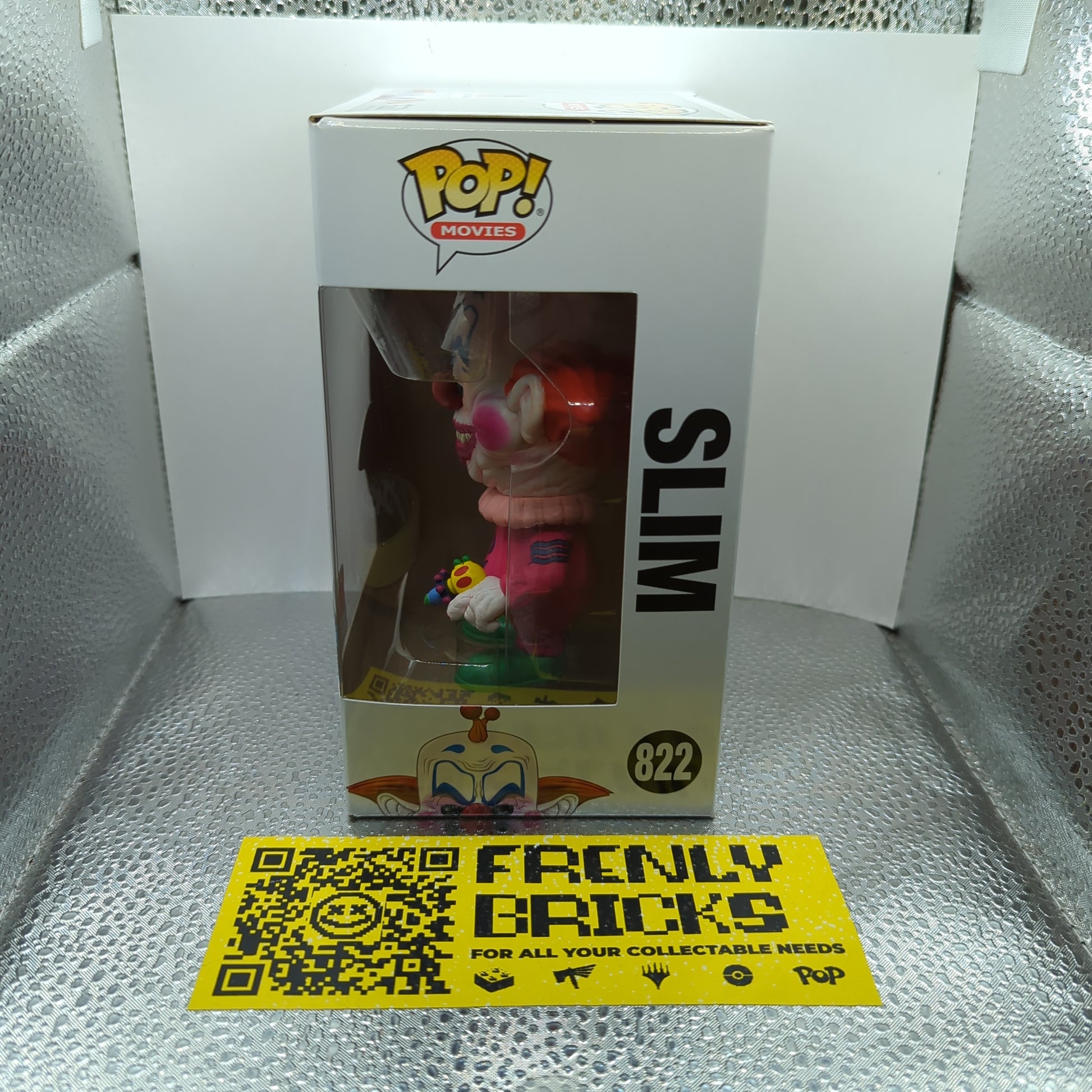 Movies Funko Pop - Slim - Killer Klowns - NYCC - No. 822 FRENLY BRICKS - Open 7 Days