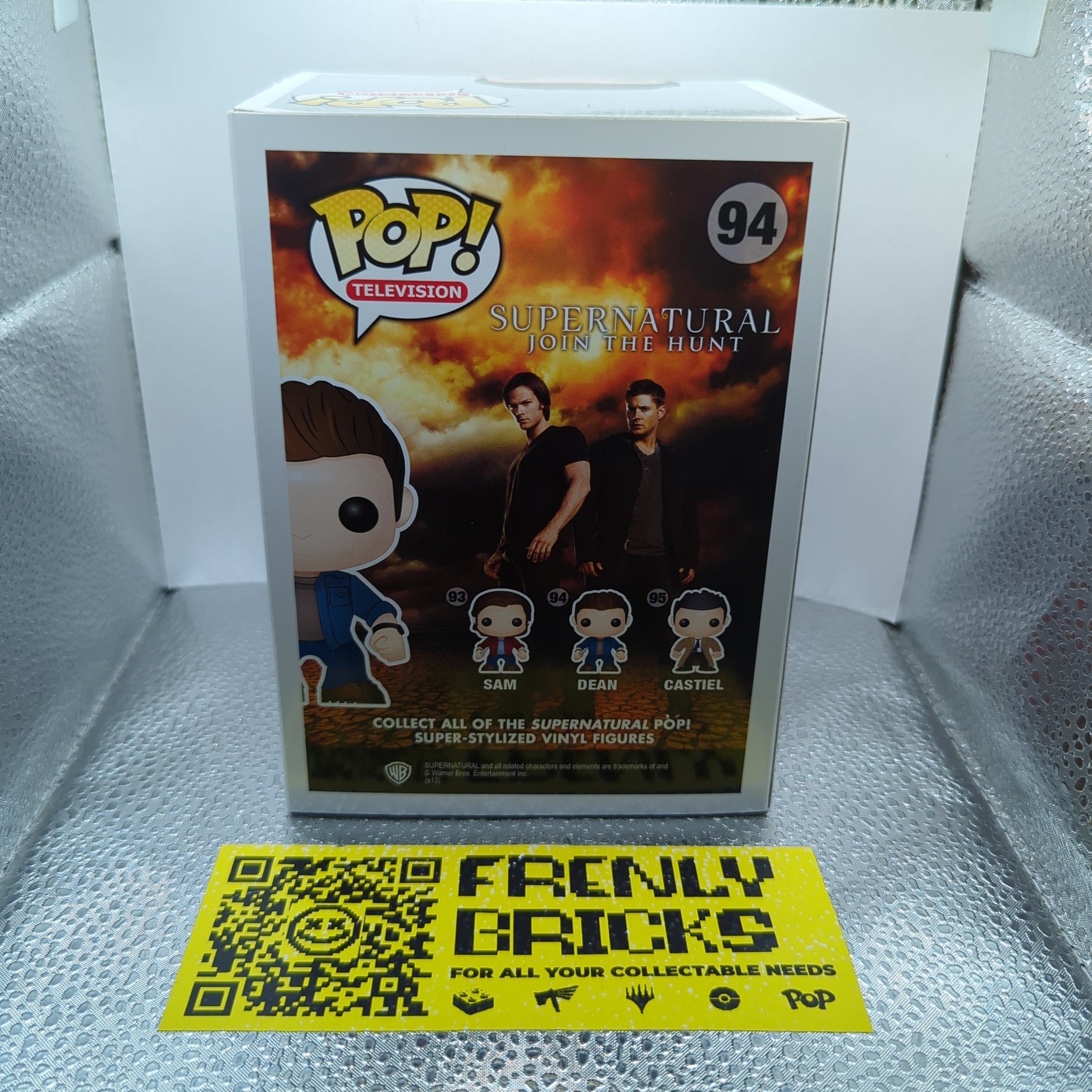 Dean Winchester 94 Pop - Supernatural Funko Pop!  Vinyl 2018 with Knife FRENLY BRICKS - Open 7 Days