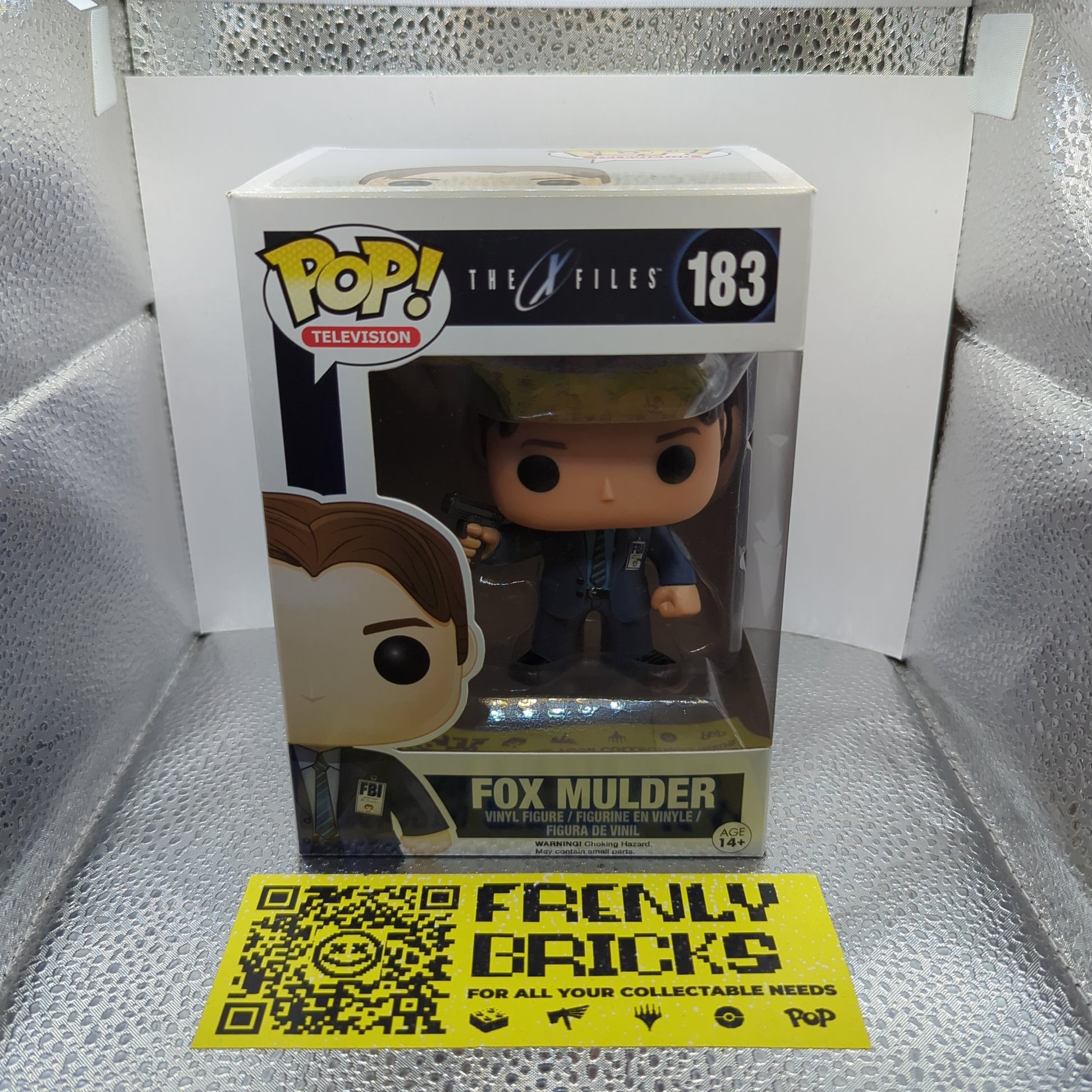 Fox Mulder : The X Files # 183 Television Funko Pop Vinyl Figure FRENLY BRICKS - Open 7 Days