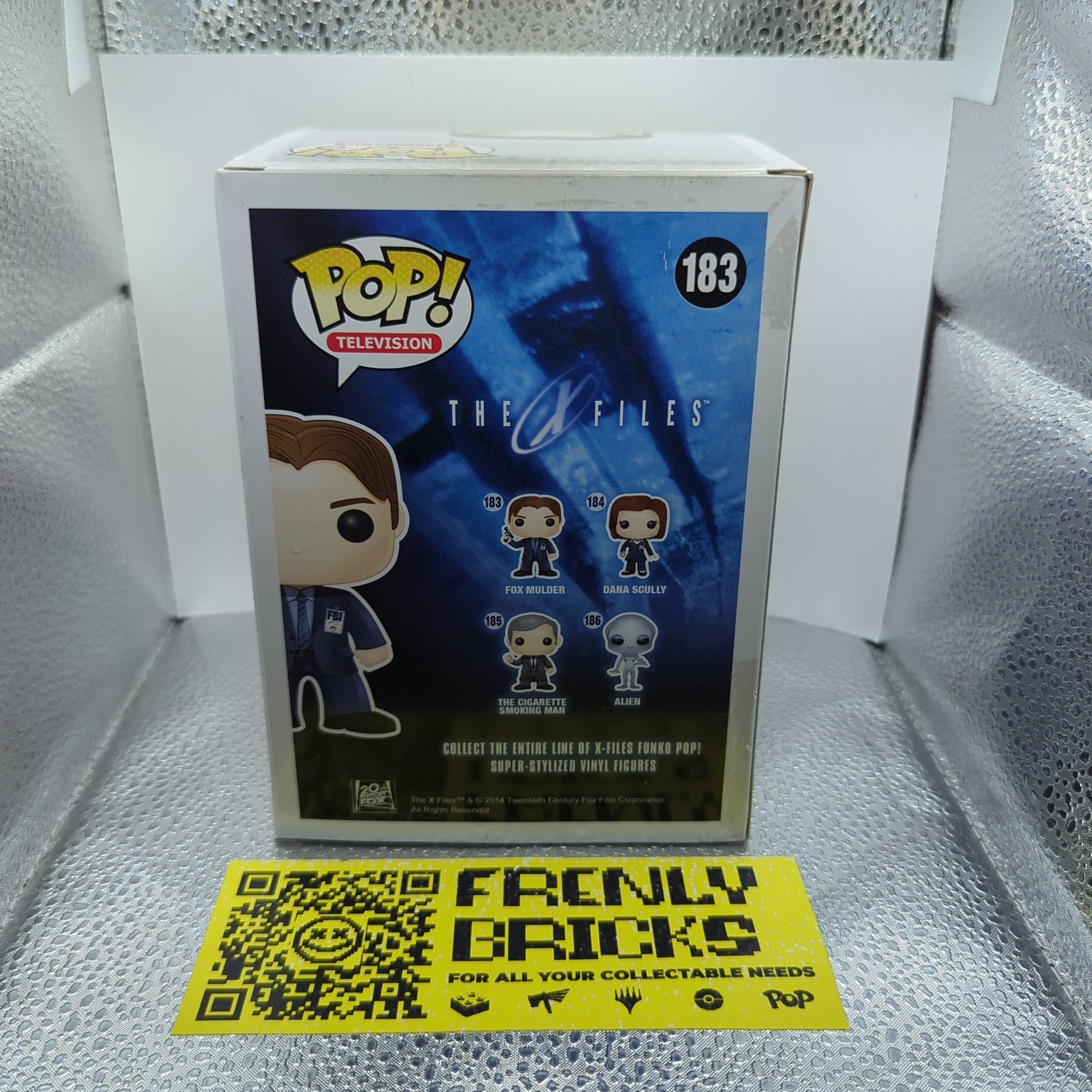 Fox Mulder : The X Files # 183 Television Funko Pop Vinyl Figure FRENLY BRICKS - Open 7 Days