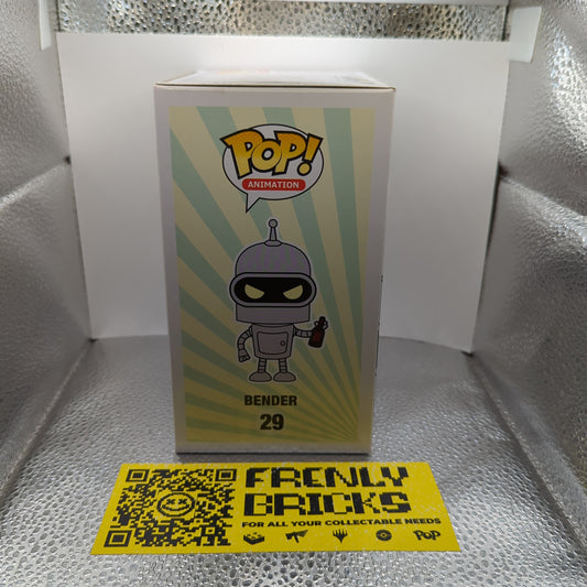 Animation Funko Pop - Bender - Futurama - No. 29 FRENLY BRICKS - Open 7 Days