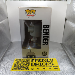 Animation Funko Pop - Bender - Futurama - No. 29 FRENLY BRICKS - Open 7 Days