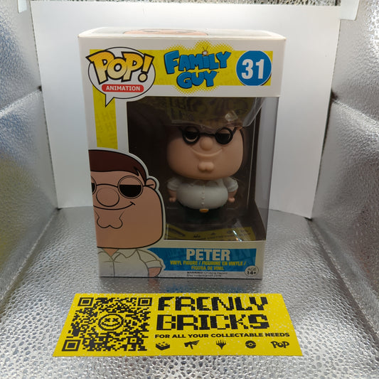 Funko Pop Vinyl Peter 31 Family Guy Rare Original 2015 Vaulted Pop FRENLY BRICKS - Open 7 Days