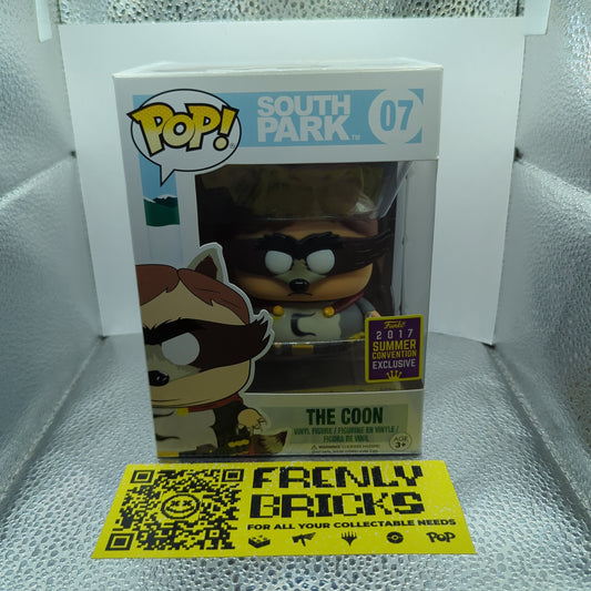 The Coon #07 Funko Pop Figure - South Park - 2017 Summer Exclusive - Cartman FRENLY BRICKS - Open 7 Days