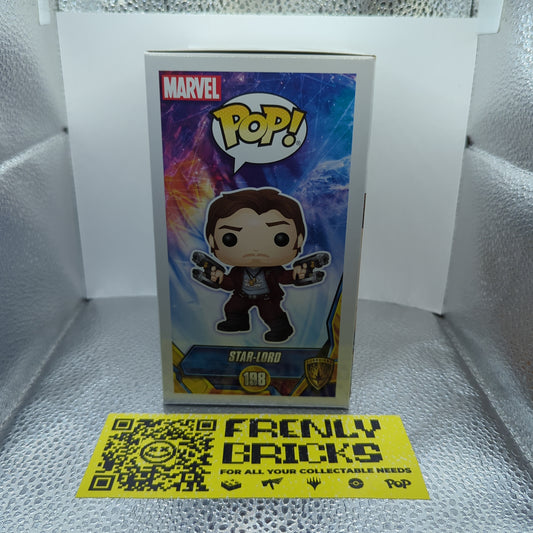 Star-Lord (CHASE) 198 ~ Marvel: Guardians of Galaxy ~ Funko Pop Vinyl FRENLY BRICKS - Open 7 Days