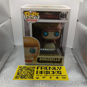 Funko Pop! Movies - Annabelle Creation - Annabelle #469 FRENLY BRICKS - Open 7 Days