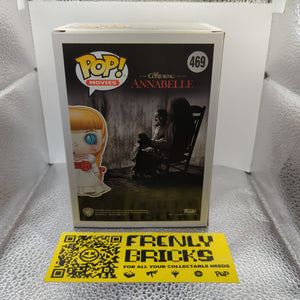 Funko Pop! Movies - Annabelle Creation - Annabelle #469 FRENLY BRICKS - Open 7 Days