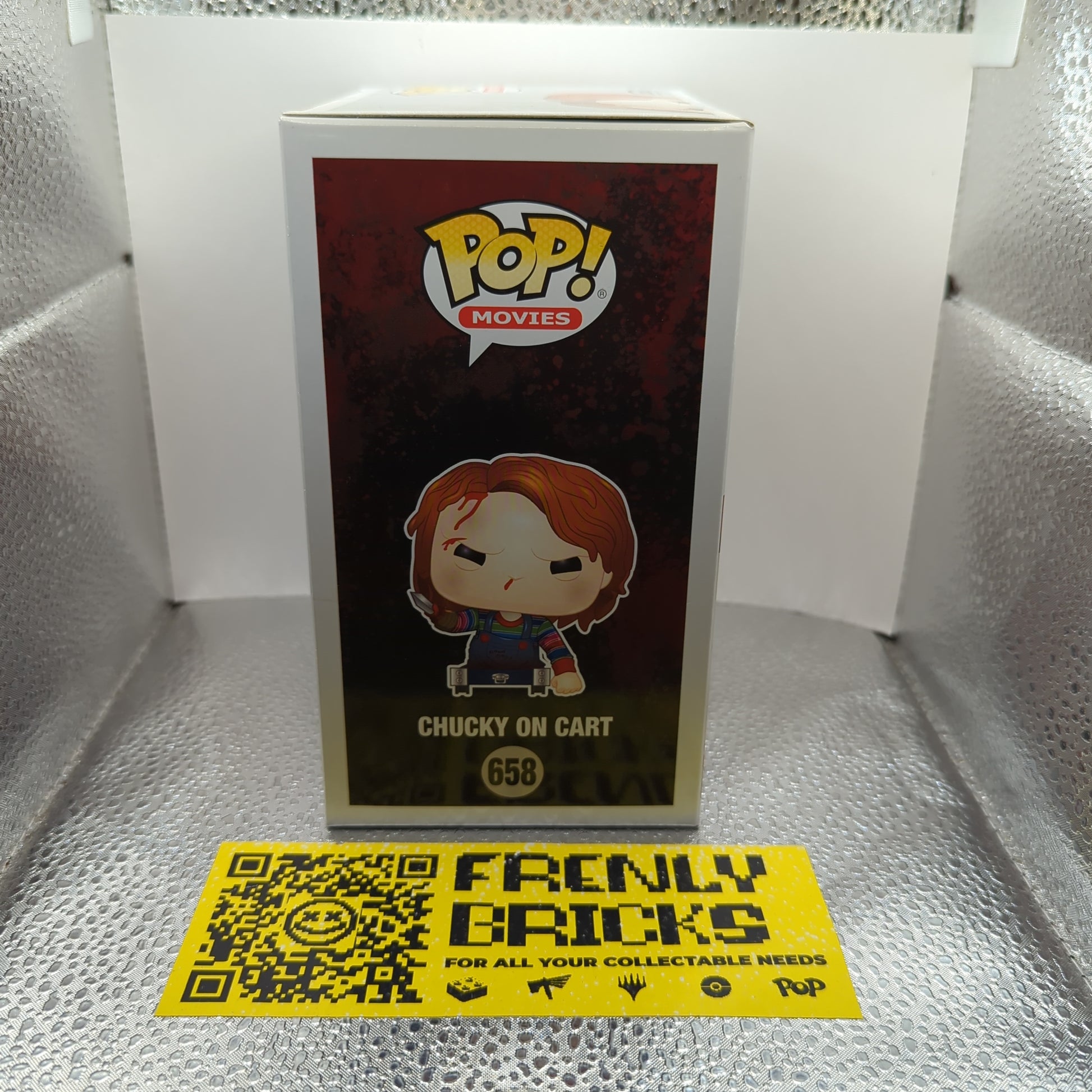 Child's Play 2 Pop! Funko Chucky On Cart Vinyl Figure Movies #658 FRENLY BRICKS - Open 7 Days