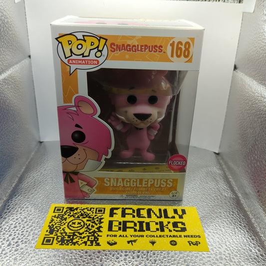 Animation Funko Pop - Snagglepuss (Flocked) - Hanna-Barbera - No. 168 FRENLY BRICKS - Open 7 Days