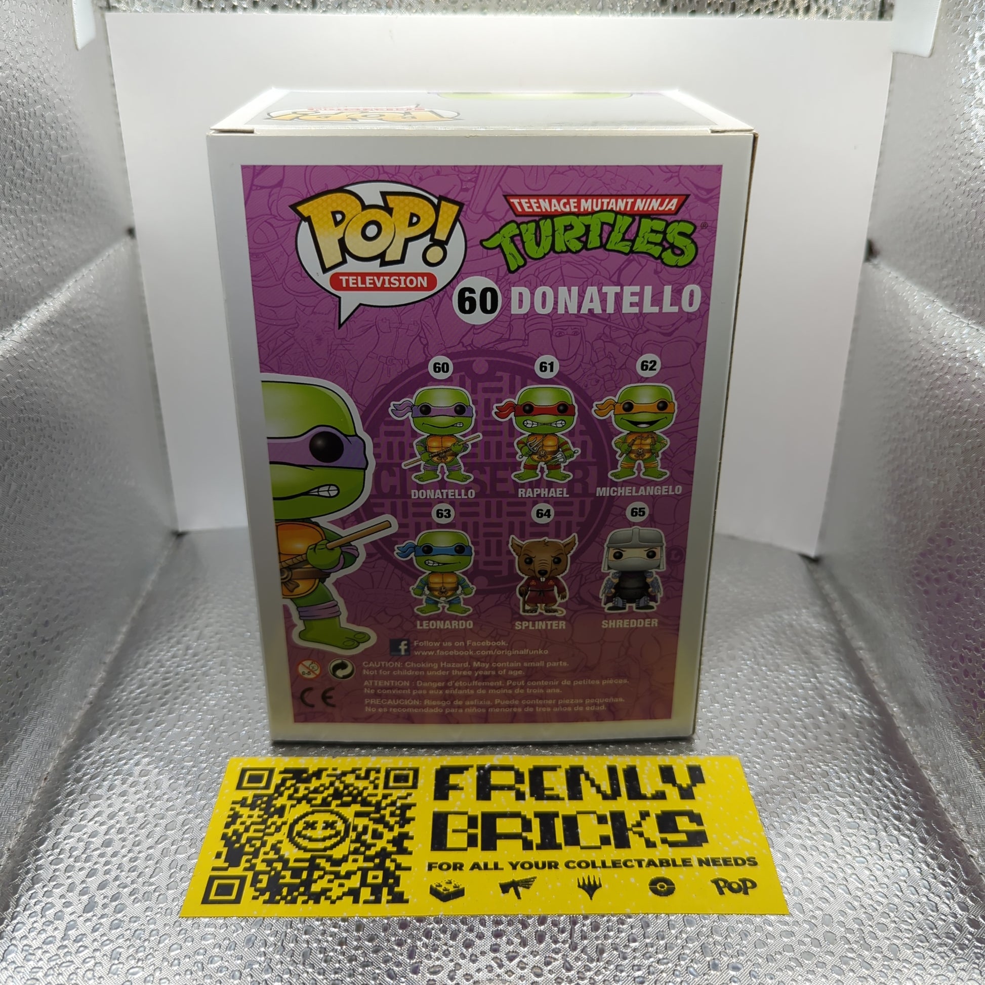 Funko Teenage Mutant Ninja Donatello 60 Pop Vinyl Figure FRENLY BRICKS - Open 7 Days