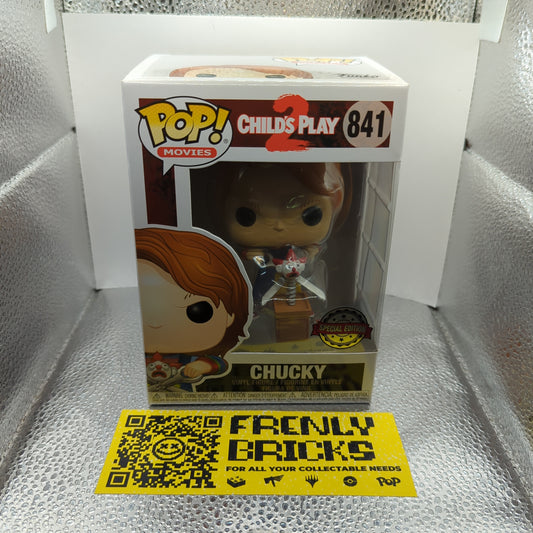 Chucky Child’s Play 2 Funko Pop! Vinyl #841 Special Edition FRENLY BRICKS - Open 7 Days