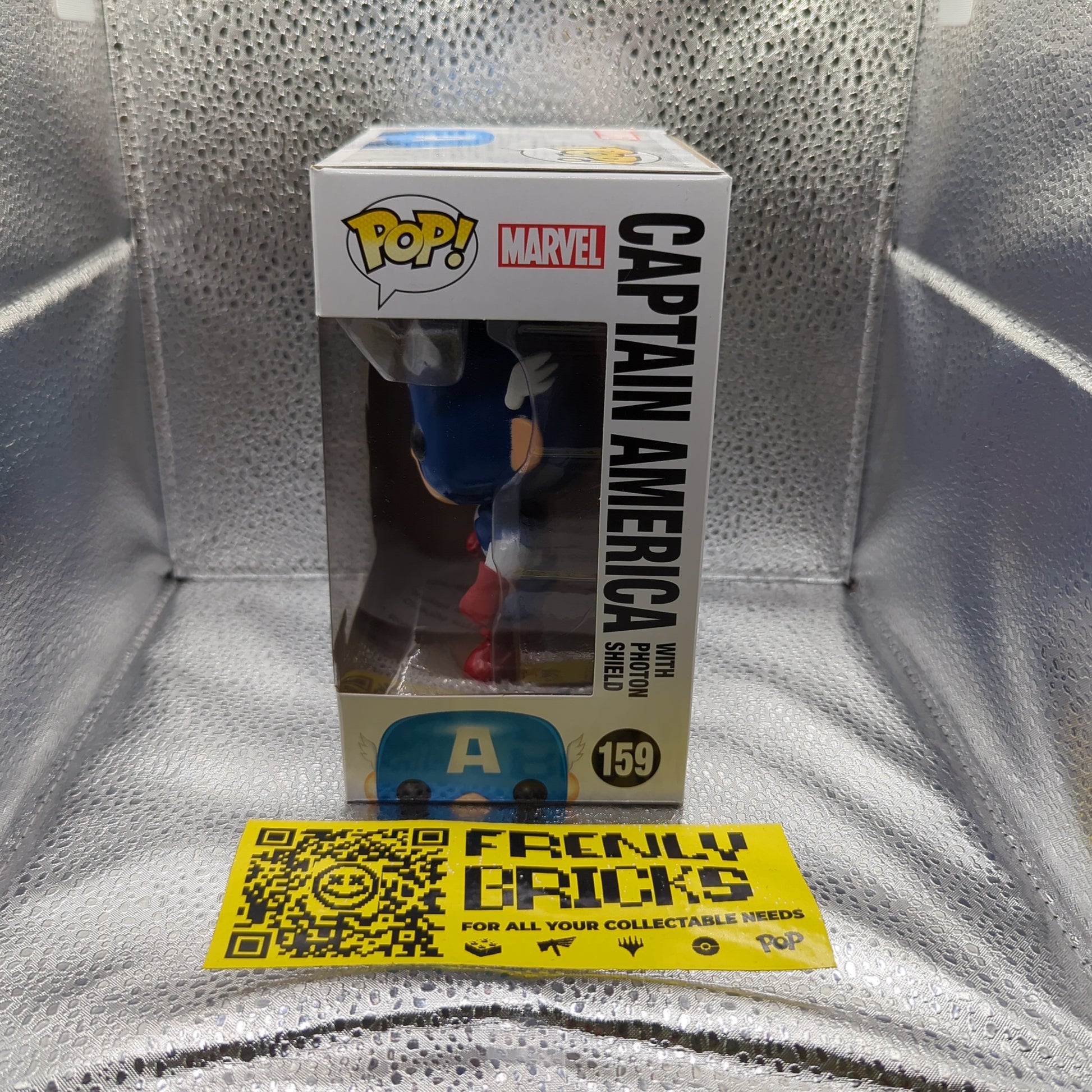 Captain America #159 Pop Vinyl Funko Unopened NEW! Marvel 75th FRENLY BRICKS - Open 7 Days