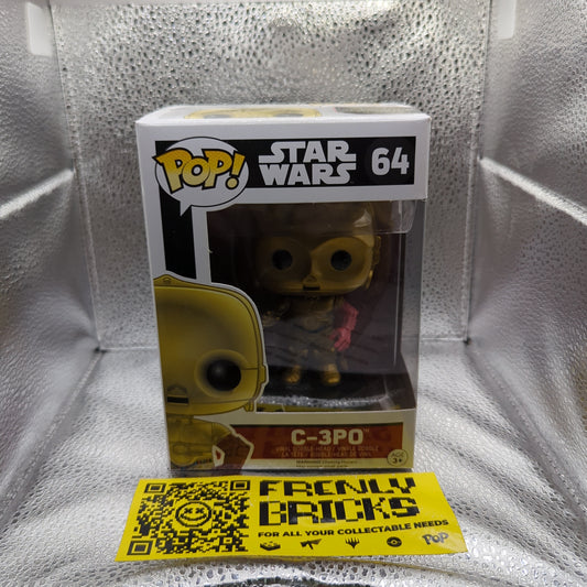 Funko Pop C-3PO #64 (Star Wars) FRENLY BRICKS - Open 7 Days